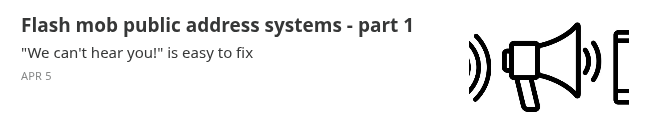 Flash mob PA, part 1